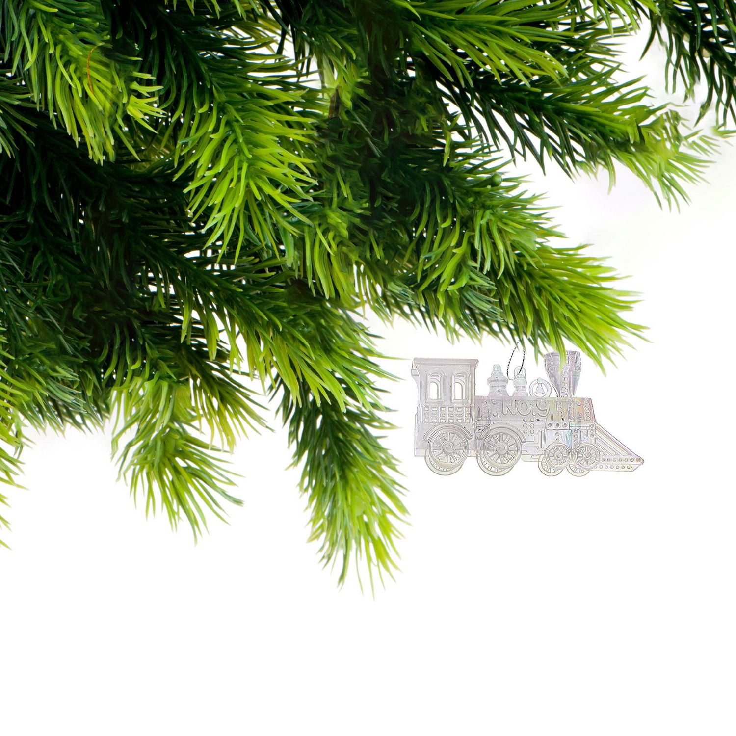 Ornement Long Train - Lot De 12