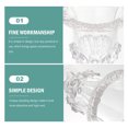thumbnail image 3 of MasteelfCA 1Pc European Style Fruit Plate Crystal Glass Candy Plate Cake Storage Plate, 3 of 4