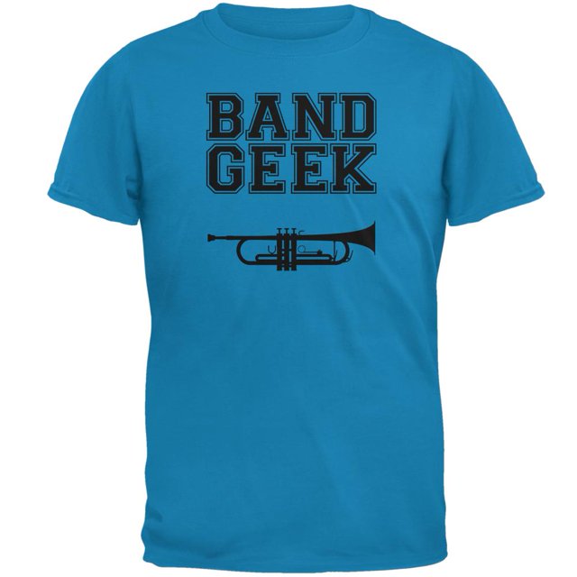 Band Geek Trumpet Mens T Shirt