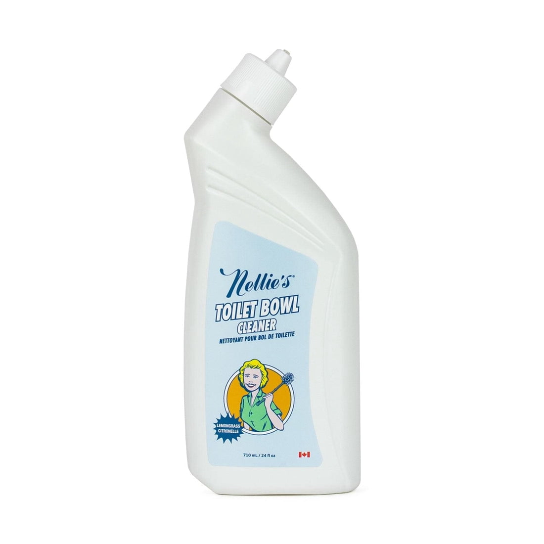 Nettoyant pour cuvette de toilettes Nellie's, nettoyage de salle de bain, 710 ml, parfum citronnelle