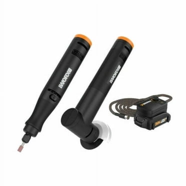 Worx MAKERX WX990L Ensemble Combiné d'Outils d'Artisanat 2 Pcs - Outil Rotatif + Meuleuse d'Angle