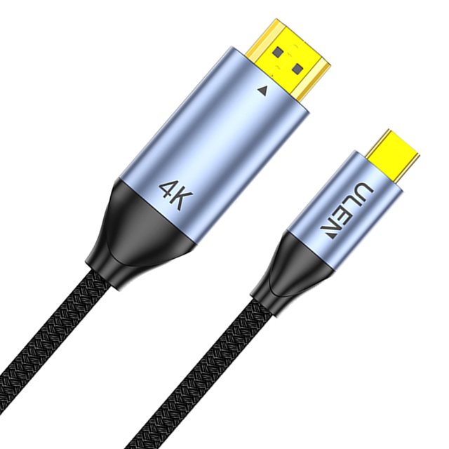 Type C To HDTV Adapter Cable 4K30Hz 18Gbps Highly Speed Video Sound Syncing Transmission For Smartphone Tablet Laptop