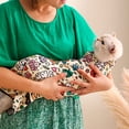 thumbnail image 3 of tredstone Cat Grooming Wrap Anti-Bite Anti-Scratch Velcros Fabric Restraints Cat Restraints For Grooming A 70*70cm, 3 of 6