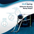thumbnail image 2 of Discount Ramps EZ-Bowler Bowling Ramp Helper for Kids, 20 lb. Capacity, Silver, 2 of 9