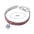thumbnail image 4 of CBFFDC Wedding Gift For Pets Pet Collar Fine Workmanship Sparkling 3 Layer Necklace for Parties And Special Occasions, 4 of 6