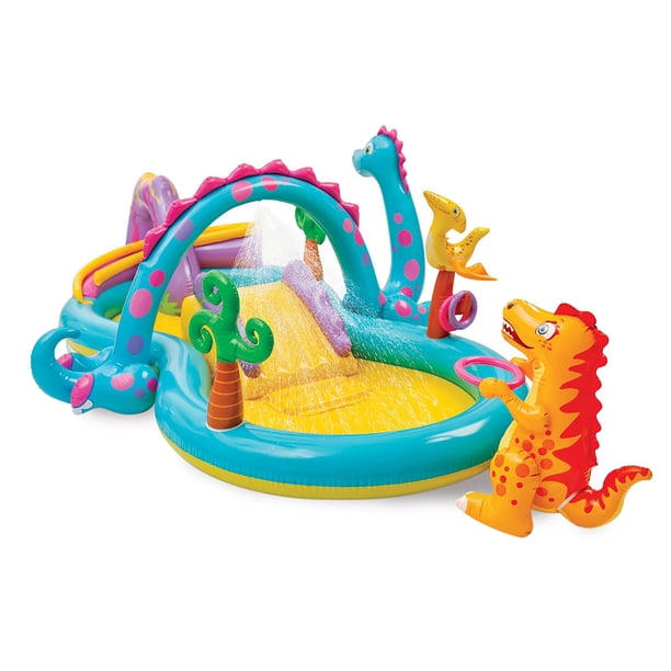 JOYIN – Dinosaure Gonflable Géant Brachiosaurus 129 Cm – Jouet Piscine, Décoration Anniversaire – En Vinyle épais – Pour Enfants Et Adultes