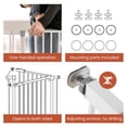 thumbnail image 4 of hauck 59726 Open N Stop  29 to 31" KD Pressure Fit Safety Gate, White, 4 of 7
