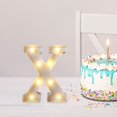 thumbnail image 4 of RXIRUCGD Letters Lights Alphabet Lamp LED Letter Lighting Letter Light Illuminated Letters Night Lights Decoration For Birthday Party Wedding Children’s Room, 4 of 6