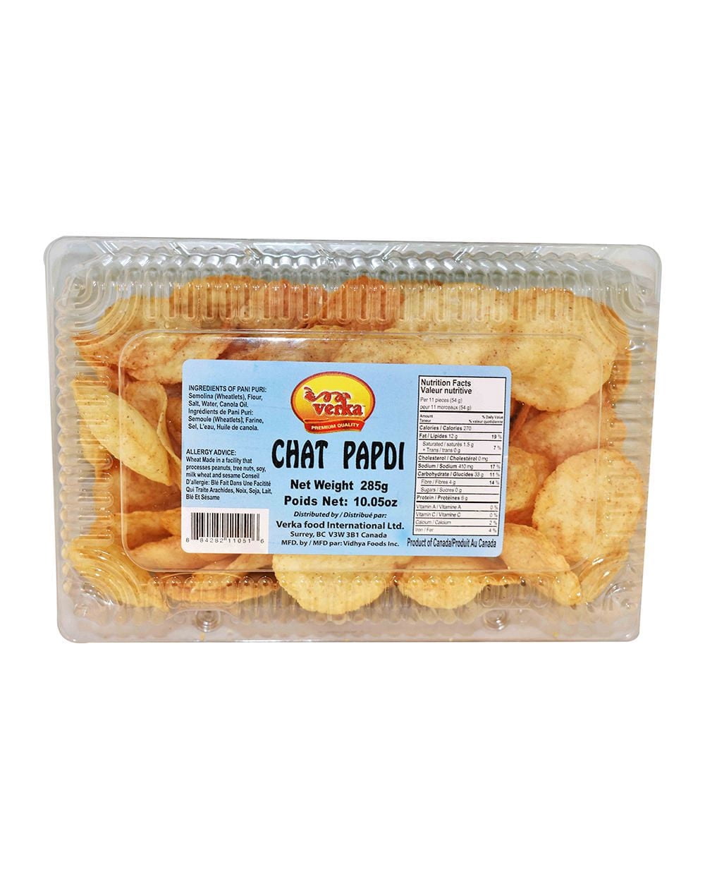 Verka Chat Papdi, 285g