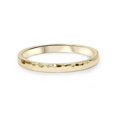 thumbnail image 2 of Bague en Or Jaune 14K Martelée de 2 mm, 2 of 2