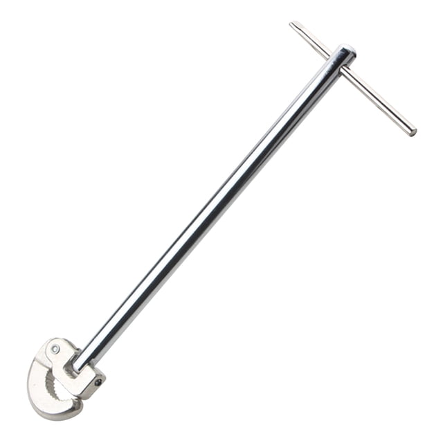 Robinet de Lavabo de Salle de Bain Clé de Lavabo Multifonctionnelle Clé de Lavabo en Croissant Grande Clé de Salle de Bain Robinet de Salle de Bain Multifonction