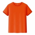 thumbnail image 1 of 2025 T-Shirts pour Enfants Manches Courtes Garçons T-Shirts Unis Hauts Tees Garçons Muscle & Unisexe Grand Col Rond Primitif Chandail à Manches Longues Garçons T-Shirt, 1 of 7