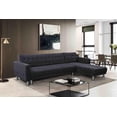 thumbnail image 1 of Velago Attalens Adjustable Polyester Sectional Sleeper Sofa, Dark Grey, 1 of 6