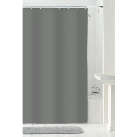Mainstays Fabric Shower Liner, 70" x 71", Assorted Colors