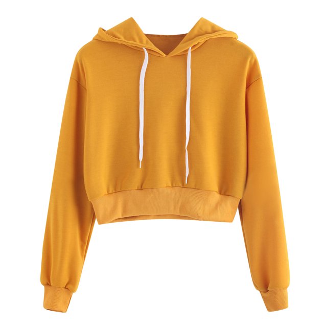 Ketyyh-chn99 Chemise à Manches Longues Femme Dames Décontractée Ample à Manches Longues Col Rond Tunique Ligne A Blouse Jaune,G
