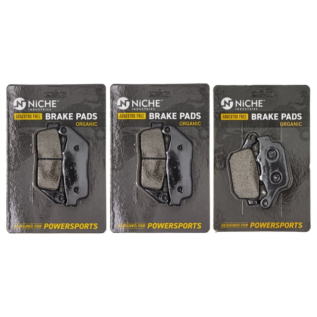 Niche Complete Organic Brake Pad Set for Triumph Tiger 800 Motorcycle MK1002552