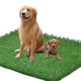 thumbnail image 1 of HLONK 41” X 30” Artificial Grass Patch for Dogs Potty Training  Washable Reusable Turf Grass Pee Pads for Small to Large Dogs, 1 of 7