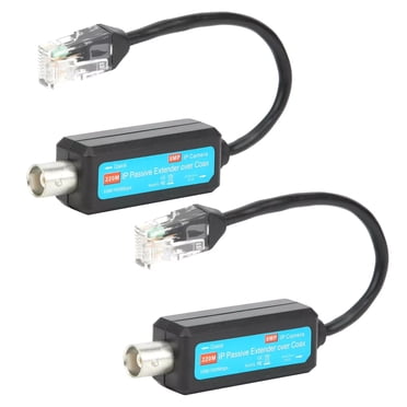 ARCADORA Émetteur-Récepteur IP Passif à un Seul Canal pour Systèmes CCTV, Prend en Charge les Caméras HD jusqu'à 8 MP