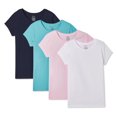 thumbnail image 1 of Lot de 4 t-shirts George pour filles, 1 of 2