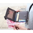 thumbnail image 5 of Ladies Cartoon Cute Zippered Wallet Short Purse Small Coins Purse Card Holder Fox, 5 of 5