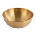 thumbnail image 2 of Stainless Steel Mixing Bowls, Kitchen Prep Bowls with Measurement Scales, Multipurpose Mixing, Marinating, Food Storage, Meal Preparation, Durable Design for Baking, Cooking, Outdoor Activities, 2 of 3