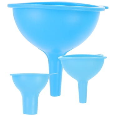 3 Pcs Entonnoirs à Huile de Cuisine en Silicone Entonnoirs de Transfert pour Confiture d'Huile Liquide pour Remplir des Bouteilles
