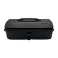 thumbnail image 4 of jinwen Portable Tool Box Car Hardware Repair Tool Storage Box Tool Case Household Solid Metal Locking Latch Sturdy Container Carrier Black, 4 of 9