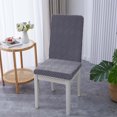 thumbnail image 2 of SLYNSHome Clearance Chair Cushions with High Back Pads Rocking Chair Cushion for Kitchen Dining Chairs Decorations - Gray, 2 of 8