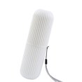 thumbnail image 1 of Travel Toothbrush Case, 7.7in Compact DustProof Plastic Toothbrush Holder, Toothbrush Carrying Box Toothbrush Travel Container for Home, Travel, Business, Camping, School, 1 of 7