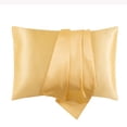 thumbnail image 4 of Pompotops Simulated Silk Pillowcase For Hair And Skin - Simulated Silk Pillowcase 2 Sets 20x26 Inches With Envelope Closure, Gift For Women Men Clearance, 4 of 5