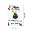 thumbnail image 1 of Btomtd 10PCS Little Pocket Christmas Card, A, 1 of 7