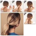 thumbnail image 2 of Milaget 10pcs / Set Hair Ties, Hair Accessories - Brown, 2 of 7