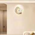 thumbnail image 4 of Modern Wall Clock for Living Room Decor - Silent Non-Ticking Quartz Hanging Clock with LED Light, 4 of 6