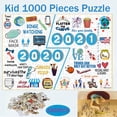 thumbnail image 3 of Puzzle Paper Puzzle 2020 New Year‘s Puzzle Home Parent Child Interactive Toys, 3 of 6