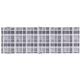 thumbnail image 3 of vidaXL Sun Lounger Cushion Grey Check Pattern 186x58x3cm Oxford Fabric, 3 of 5