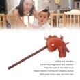 thumbnail image 4 of Adorable Lifelike Stick Horse with  Sounds, Soft Plush Toy for Little Adventurers, 4 of 7