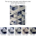 thumbnail image 2 of JV Home Area Rug Arrow Blue 5'3"x7'3" Washable Carpet Anti Slip, 2 of 7