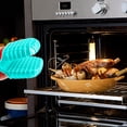 thumbnail image 1 of Huayishang Oven Mitts Mini Silicone Oven Mitts Set Oven Mitts Heat Insulation Oven Gloves For Kitchen Cooking And Baking Protecting Fingers Mini Oven Hand Clips, 1 of 4