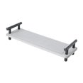 thumbnail image 2 of Bathroom Sink Organizer, Fast Drying Sink Tray Versatile Simple Decorative Tidy gray black handle, 2 of 9