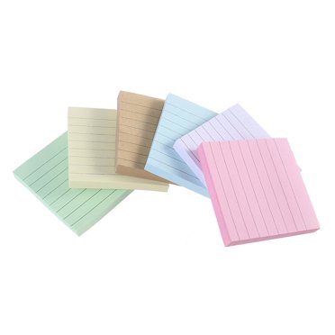 6Pack Mini Memo Small Notepads Square Paper Notebooks for Students School Supplies