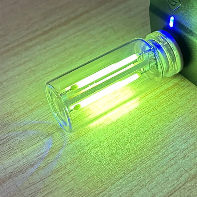 USB Nightlight New Touchs-controlled Bedside Vehicle Atmospheres Lamp Ceramic LED Glass Bottle Creatives Romantic Mini