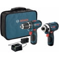 thumbnail image 1 of Bosch Power Tools Drill Kit  CLPK22 120, BC330 12 Volt, Two-Tool Drill Kit, 1 of 5