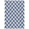 thumbnail image 1 of Sunnydaze Tapis de Patio Extérieur à Affinité Géométrique en Bleu Acier - 5 Pi x 7 Pi, 1 of 7