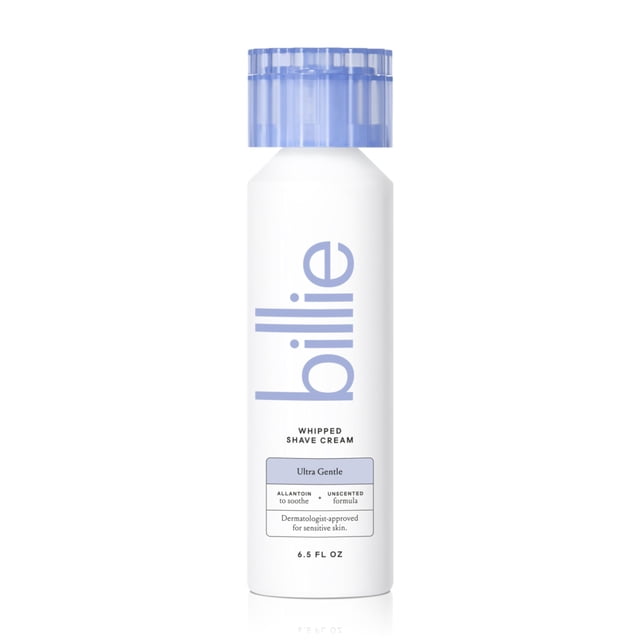 Billie Crème à Raser Fouettée Sans Parfum, 6,5 fl oz