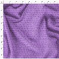 thumbnail image 4 of Soimoi Tissu Crêpe polyester Violet Notes Imprimé Instrument de Musique Tissu de Couture Yard 42 Pouces de Large, 4 of 5