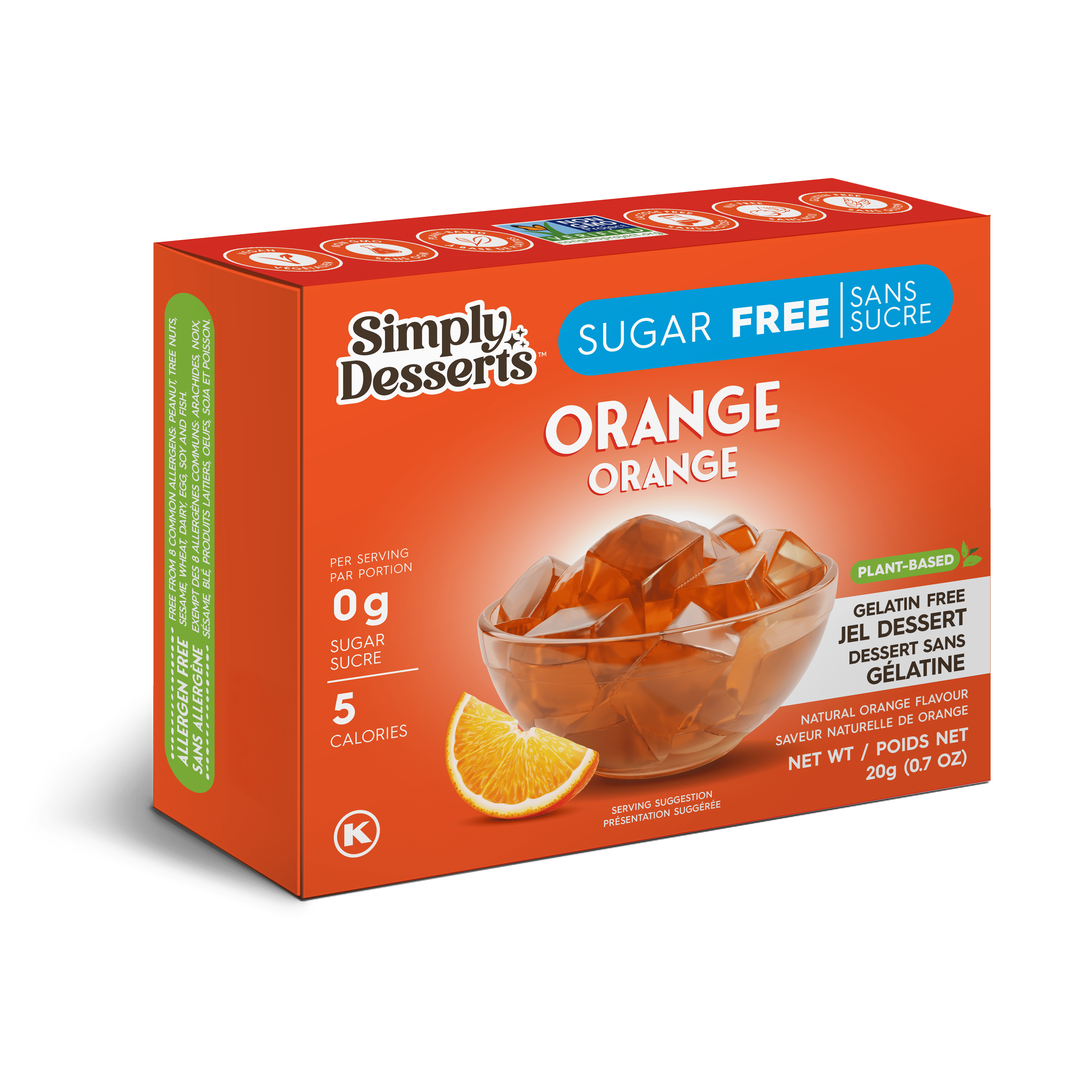 Simply Desserts - Desserts à l'orange, 20g