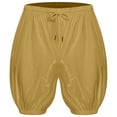 thumbnail image 1 of inlzdz Unisexe Adulte Couvre-Couche Imperméable Short de Bain Cordon Anti-Fuite Lavable Short Kaki 3TG, 1 of 3