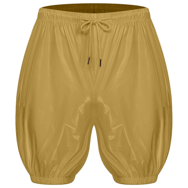 inlzdz Unisexe Adulte Couvre-Couche Imperméable Short de Bain Cordon Anti-Fuite Lavable Short Kaki 3TG