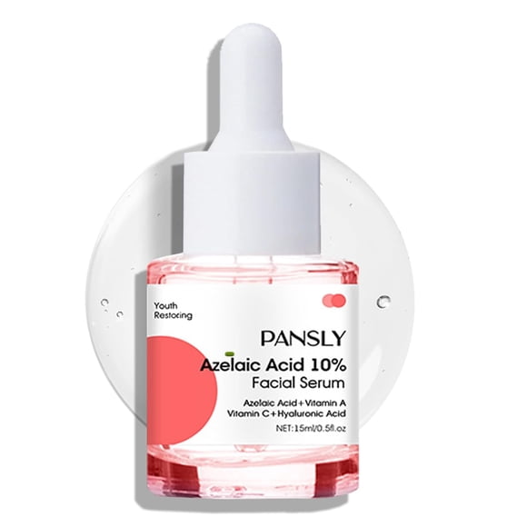 Sérum Facial à l'Acide Azélaïque 10 %, Sérum à l'Acide Azélaïque Vitamine C Améliore l'Élasticité Améliore le Collagène Sérum Hydratant 15 ml