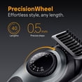thumbnail image 4 of Braun All-In-One Style Kit Series 5 5471, 8-in-1 Trimmer for Men with Beard Trimmer, Body Trimmer for Manscaping, Hair Clippers & More, Ultra-Sharp Blade, 40 Length Settings, Rechargeable 80-minute Ba, 4 of 12